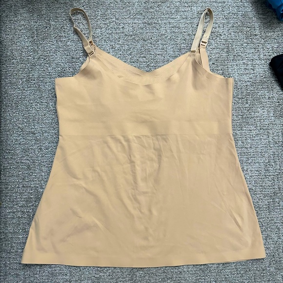 KNIX - Size XXL Leakproof Nursing Maternity Tank in Nude Beige - Picture 6 of 7